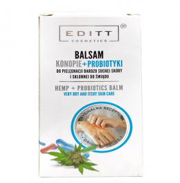 BALSAM KONOPIE+PROBIOTYKI DO SUCHEJ SKÓRY SKŁONNEJ DO ŚWIĄDU