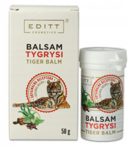 EDITT BALSAM TYGRYSI ROZGRZEWAJĄCY 50g