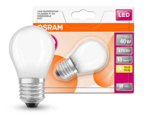 Osram Led E27 5 Watt 2700 Kelvin 470 Lumen