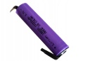 Akumulator bateria litowo-jonowy 18650 2000 mAh 1 szt. do lutowania 3,7 V