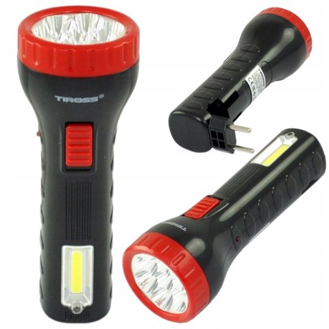LATARKA AKUMULATOROWA 7 LED+COB ŁADOWANA MOCNA SZPERACZ ZASIĘG 150m LATARKA AKUMULATOROWA 7 LED+COB ŁADOWANA MOCNA SZPERACZ ZASIĘG 150m