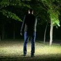 Latarka AKUMULATOROWA 4 LED Lampka Klasyczna Praktyczna WIELOKOLOROWA