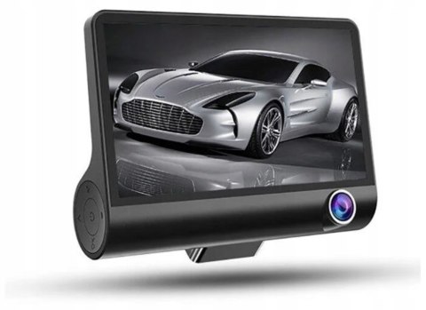 WIDEOREJESTRATOR KAMERA KAMERKA SAMOCHODOWA 3 w 1 PRZÓD TYŁ WNĘTRZE 1080P WIDEOREJESTRATOR KAMERA KAMERKA SAMOCHODOWA 3 w 1 PRZÓD TYŁ WNĘTRZE 1080P