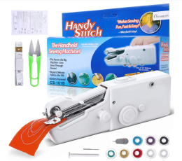 MASZYNA DO SZYCIA MINI RĘCZNA BATERIE HANDY STITCH