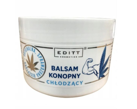 Balsam KONOPNY CHŁODZĄCY Editt 220 g na stawy