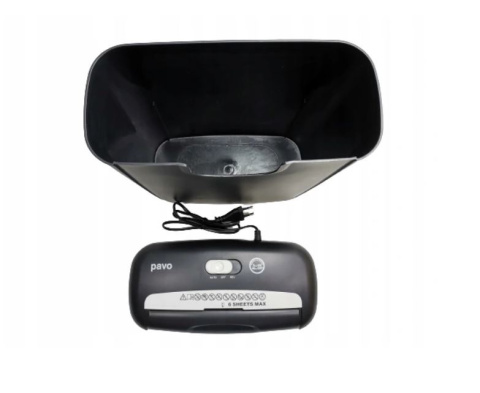 Premium niszczarka PAVO 10L 6 kartek Premium niszczarka PAVO 10L 6 kartek